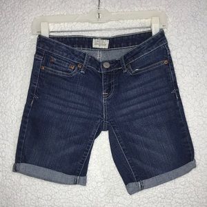 Aeropostale jean long shorts